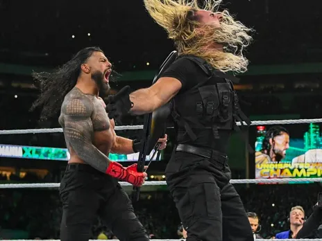 'Anytime I have a chance to f*ck him up' - Roman Reigns reacts to him smashing Seth Rollins with steel chair at WrestleMania XL