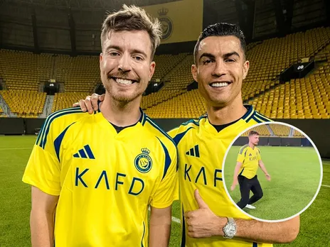 Mr Beast SUIII with Ronaldo