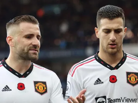 Luke Shaw and Diogo Dalot