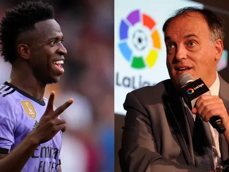 Vinicius Junior and Tebas