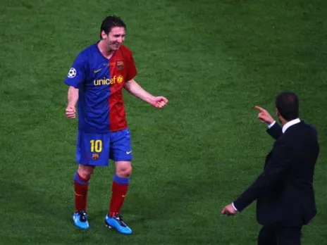 Lionel Messi Pep Guardiola
