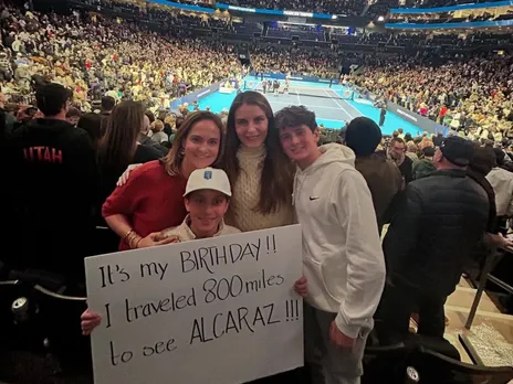 'On cloud nine' - Fan expresses ecstasy over meeting idol Carlos Alcaraz and getting an autograph