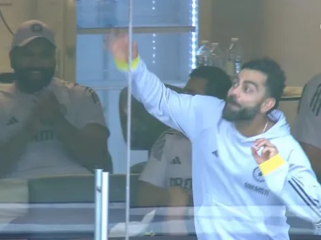 Virat Kohli celebrating after Akash Deep's four avoided follow-on for India (File Photo: X) 