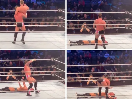 WATCH: CM Punk pulls off John Cena's 'You can't see me', '5 knuckle shuffles', and Attitude Adjustment against Ludwig Kaiser