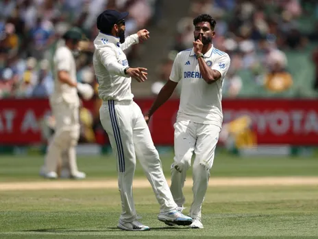 Mohammed Siraj comes up with cold celebration after dismissing Usman Khwaja