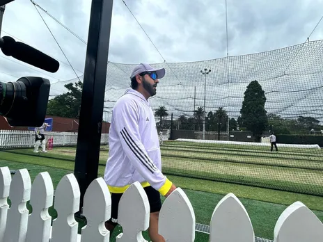 Rohit Sharma heads out to practice before SCG Test
