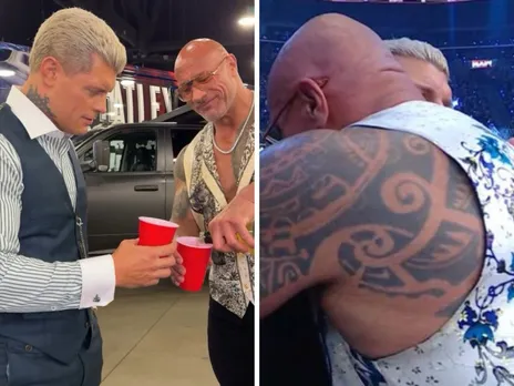 WATCH: The Rock opens up on coming to terms with Cody Rhodes on his maiden NXT appearance