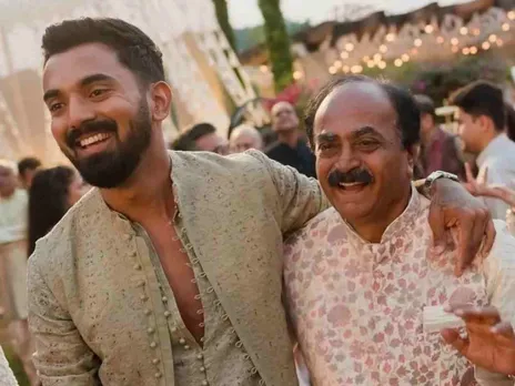 KL Rahul father - K.N. Lokesh, KL Rahul's father, a professor.