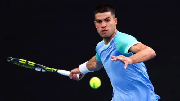 Carlos Alcaraz won the first round of the 2025 Australian Open