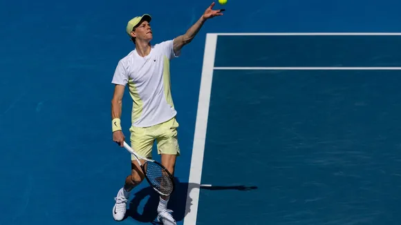  Jannik Sinner reached the fourth round of the 2025 Australian Open