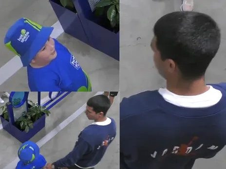 Carlos Alcaraz and small kid