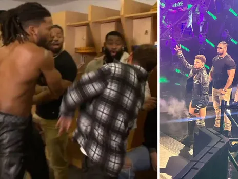 WATCH: Trick Williams slaps Wes Lee for trolling his loss against Oba Femi on WWE NXT