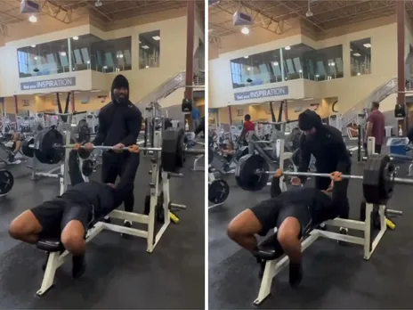WATCH: Jey Uso helps Bron Breakker in gym session