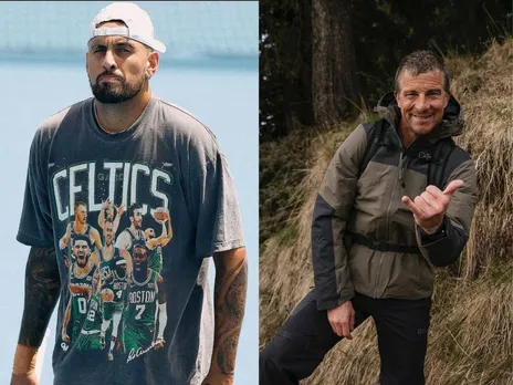 Nick Kyrgios vs Bear Grylls