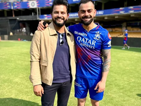 'Uska Switch on Rehta hai' Suresh Raina praises Virat Kohli
