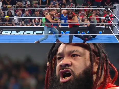 WATCH: Jacob Fatu punches steel chair, doesn't feel pain, and roars on WWE Smackdown