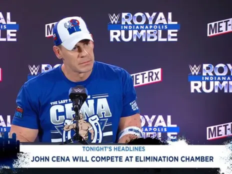 WATCH: 'I’m going to the Elimination Chamber' - John Cena after losing Royal Rumble 2025 to Jey Uso