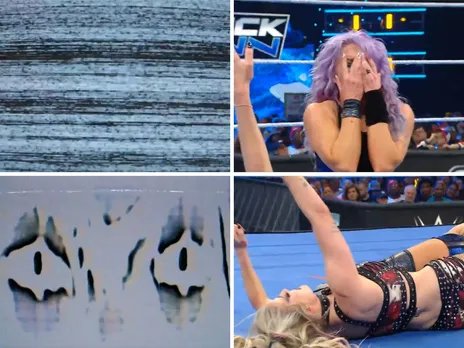 WATCH: Glitch during Alexa Bliss' match on WWE Smackdown leads to discussion on her joining Wyatt Sicks