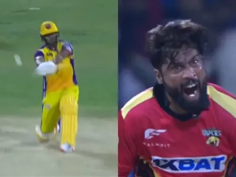 Mohammad Amir’s aggressive send-off