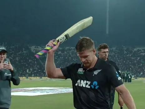 Glenn Phillips hits 72-ball century vs Pakistan