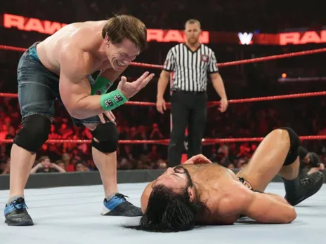 WATCH: Drew McIntyre claims John Cena politicked himself into Elimination Chamber by passing qualifiers