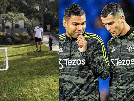 CR7 and Casemiro