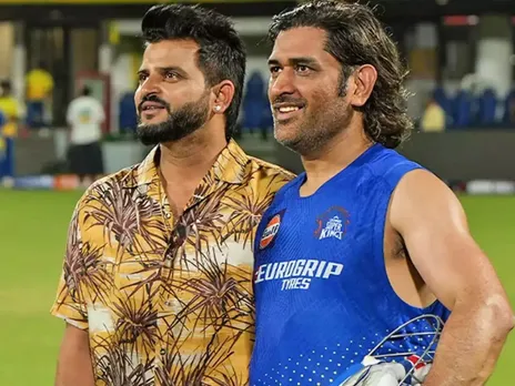 Suresh Raina and MS Dhoni (File Photo: X)