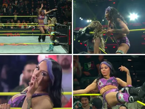 WATCH: Cora Jade pulls off CM Punk on TNA Impact