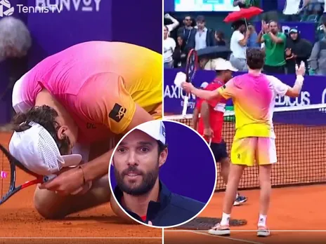 Joao Fonseca's heartfelt reaction and tears of joy