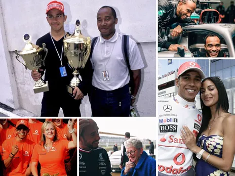 Lewis Hamilton Family pictures