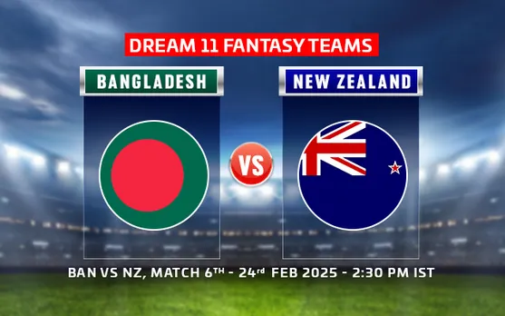 BAN vs NZ Dream11 Prediction