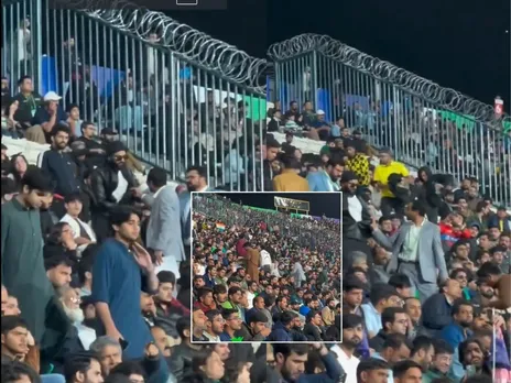  Fan waving Indian flag in Lahore beaten and arrested by PCB 