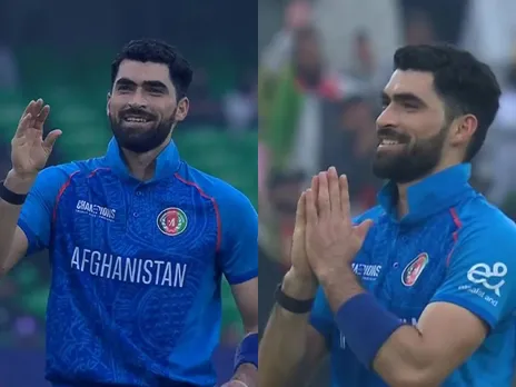 Ibrahim Zadran's unique celebration after century