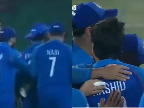 Rashid Khan in ecstatic celebration after dismissing Ben Duckett (File Photo: Screengrab/X)