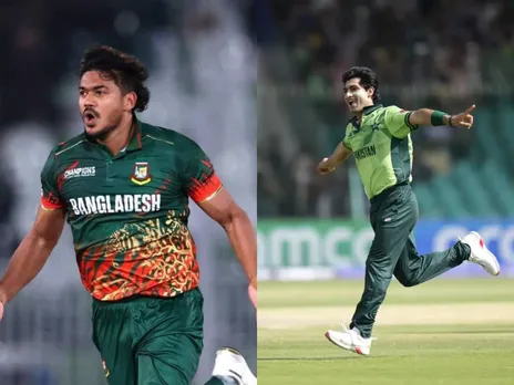 Taskin Ahmed and Naseem Shah