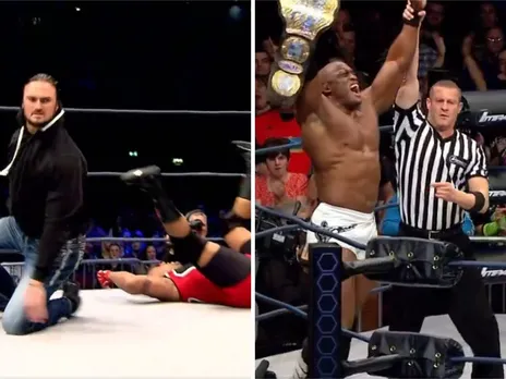 WATCH: TNA posts old video of WWE's Drew McIntyre's assist to AEW's Bobby Lashley against MVP