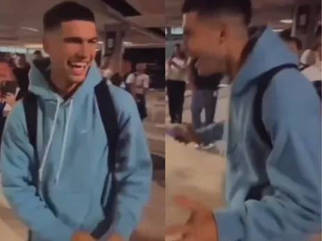 Carlos Alcaraz, the Spanish tennis sensation, made a memorable entrance at the Puerto Rico airport