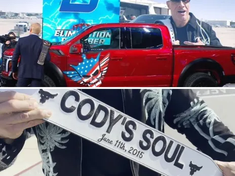 WATCH: The Rock gifts special truck to Cody Rhodes on WWE Smackdown
