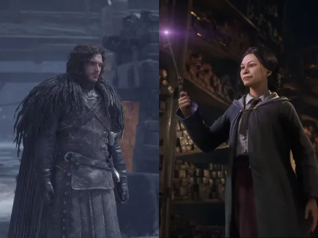 Game of thrones and Hogwarts Legacy