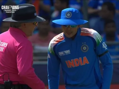 Shubman Gill and Richard Illingworth