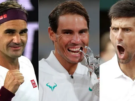 Big Three, Novak Djokovic, Rafael Nadal, and Roger Federer