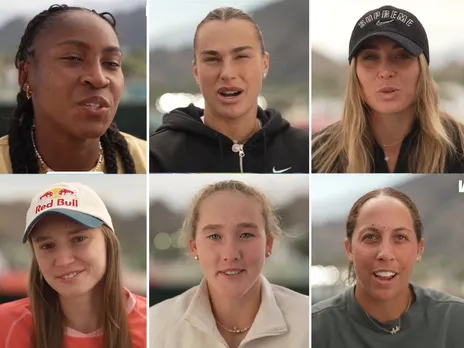 WTA Stars share their women's day message at Indian wells 2025 tennis tournament