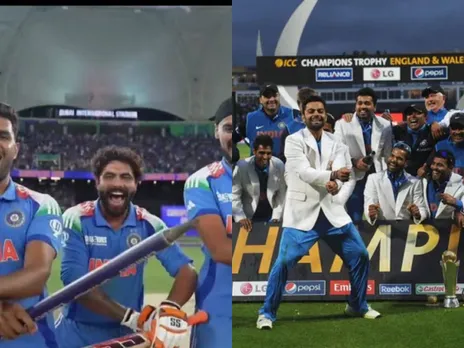Ravindra Jadeja does Gangnam style