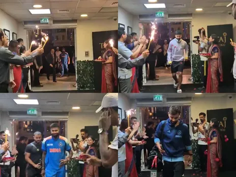  WATCH: Rohit Sharma and Co. receive grand welcome at team hotel following ICC Champions Trophy victory 