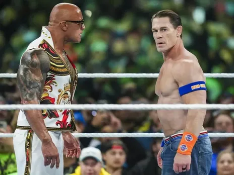 the rock and john cena