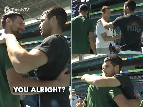 Carlos Alcaraz's Heartfelt Greeting to Novak Djokovic and Andy Murray