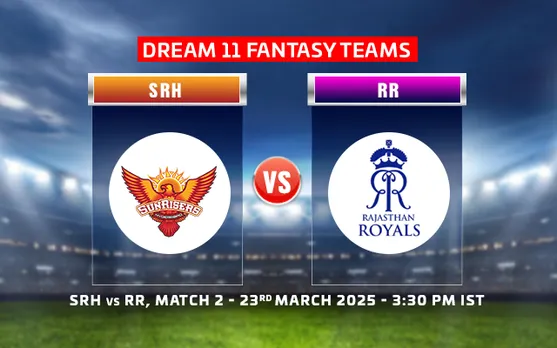 SRH vs RR Dream11 Prediction