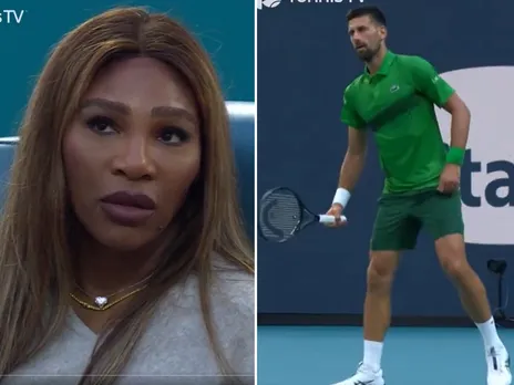 Serena Williams' Surprise Showing at Novak Djokovic's Miami Open