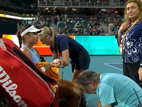 Emma Raducanu Halts Match Against Jessica Pegula