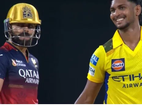 CSK vs RCB: Virat Kohli abuses Matheesha Pathirana